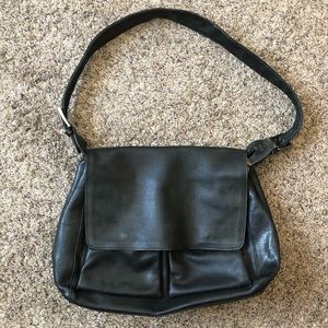 Italian vint leather Marco Buggiani leather bag